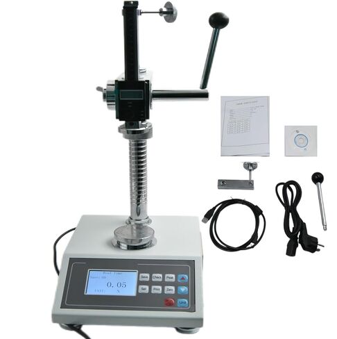 Digital Spring Tester Digital Spring Tension & Compression Tester Meter with Maximum Testing Load 100N/ 10Kg/ 22Lb 99 Sets Data Storage 3 Units Switch N, Lb and Kg Printer Function USB in Saudi Arabia