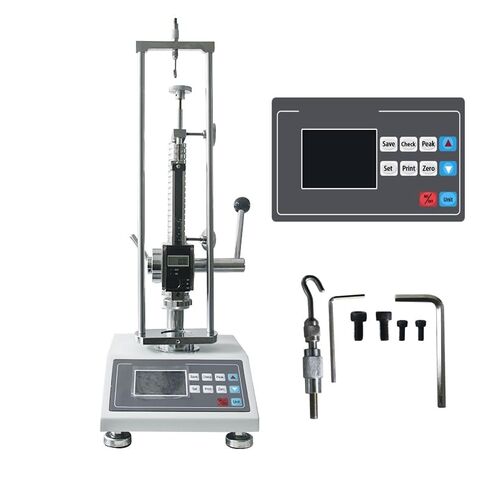 Digital Spring Lood Tester Spring Tension & Compression Tester with Printer Function Maximum Testing Load 150N/ 15Kg/ 33Lb 99 Sets Data Storage N, Lb and Kg Resolution 0.01N USB Interface in Saudi Arabia
