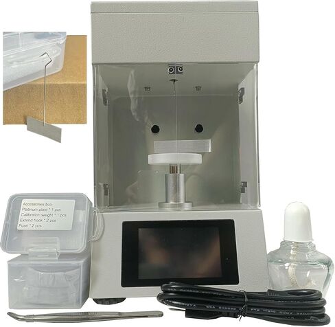 Automatic Interfacial Tensiometer Liquid Interfacial Tension Meter For Oil Paint Industry Test With Du Nouy Ring Method Measuring Range 0 to 1000mN/m Accuracy 0.01mN/m m ASTM D-971 in Saudi Arabia