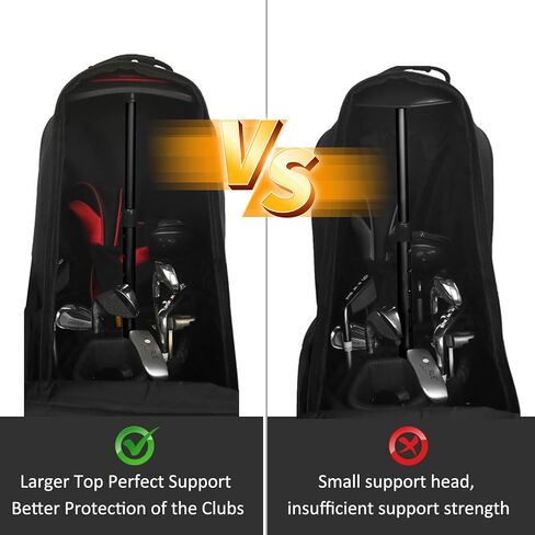 قطب دعم حقيبة سفر الجولف المحمولة ، حامي غلاف الدعم المضاد للتأثير على شكل مظلة وقضيب سبيكة الألومنيوم ، نظام دعم حقيبة السفر في نادي الجولف ، حماية النوادي من التأثير in Kuwait