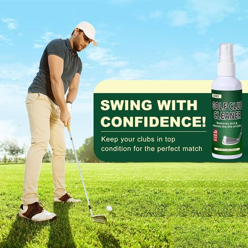 Zoxy Golf Club Club Club -Dile -Clean ، Polish ، و Restore Irons ، Drivers ، Mutters -Golf Club Pinishing Kit مع طلاء نادي الجولف ، منظف نادي الجولف ، مذيب Golf Grip in Saudi Arabia