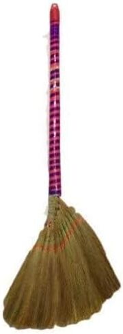 Viatnames Soft Fan (Straw) Broom - Approx. 40" Long by Namaste India in Saudi Arabia