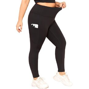 LALAGEN Plus Size Leggings for Women with Pockets-High Waisted 7/8 Leggings Tummy Control Workout Gym Yoga Pants in Kuwait