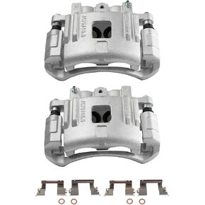 TRQ Brake Caliper Set Compatible with 2009-2010 Dodge Ram 2500 Ram 3500 2012 Ram 1500 2011-2018 2500 3500 in Kuwait