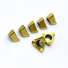 Carbide Tool Carbide Blade 3PKT100408R M TT9080 Turning Tool Blade 3PKT 100408 CNC Lathe Milling Tool Turning Tool (Angle : 3PKT100408R M TT9080, Shank Diameter : 10PCS(1box)) in Saudi Arabia