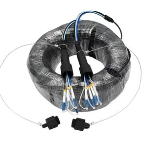 250 م 2/4/6/8 CORE PDLC Outdoor LC SC FC الوضع المفرد TPU مقاوم للماء 5 مم 4C الألياف البصرية الطائر (6 النوى TPU LC-LC) in Kuwait