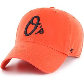 47 Brand MLB Alternate Color Primary Logo Clean Up Adjustable Baseball Cap Hat, Adult One Size Fits All in Kuwait