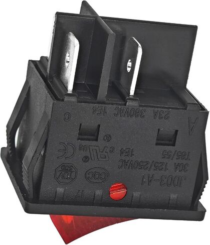 مفتاح موسيقى الروك JD03-A1 4-Bin (حزمة 2)-30A 125V/250V T85/55 1E4 مفاتيح الخدمة الثقيلة لآلات اللحام العاكس in Saudi Arabia