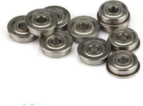 10pcs محامل كرة جلبة F604zz 4 * 12 * 4 مم * بوصة تحمل الصلب الأخدود العميق RA 0.8 (ABEC-1) in Saudi Arabia