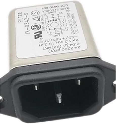 Power Filter IX-0342-S 3A Single-Phase 220V Socket Filter PCB Board Dedicated in Saudi Arabia