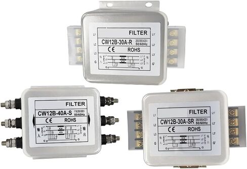 Three-Phase Power Filter CW12B-40A-SR servo Filter Rail Type Anti-Interference 60R(CW12B-30A-Rterminaltype) in Saudi Arabia
