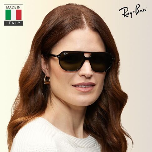 Ray-Ban RB2205 Bill One Square-Round Groud Groud Grade مع حزمة مجموعة النظارات الرسمية in Saudi Arabia