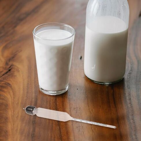 Lactometer for Milk Measurement Accurate Density Meter for Cow and Goat Milk Liquid Hydrometer Tool for Testing Milk and Lactate Levels 0 25 in Saudi Arabia