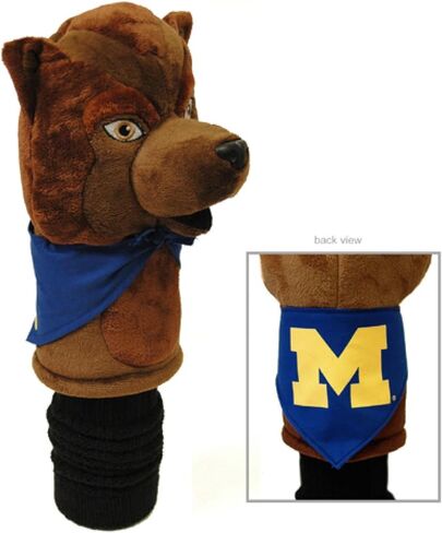 Michigan Wolverines Plush Mascot Headcover in Saudi Arabia