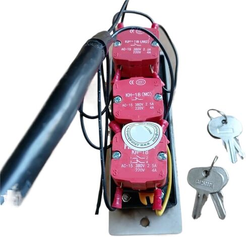 Escalator Start Key Switch Box Power Lock Escalator Electronic Accessories Supplies in Saudi Arabia
