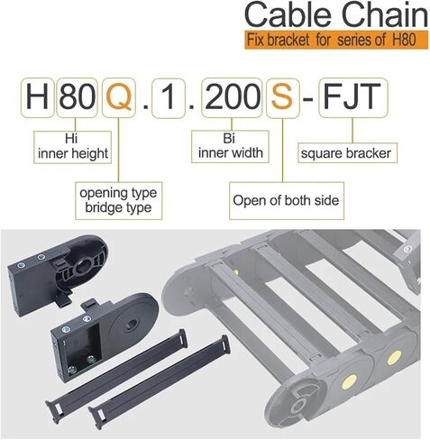 Biran Fix Bracket FQ FJT Type for H80 Series H80Q.1.S H80F.1.S INNER HISTER 80MM (H80Q.1.125S) in Saudi Arabia