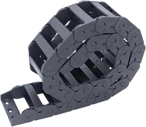 BIRAN 1-Meter Cable Drag Chain.Series of J25Q.3.N-Bridge Type Interior Opening(175mm,25x57 mm) in Saudi Arabia