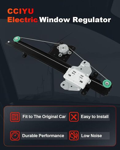 cciyu Power Window Regulator fit for 2013-2018 for Nissan Altima W/Motor Assembly Front Right Side in Saudi Arabia