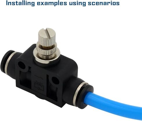 PSA Series Straight Speed Controller PSA4 PSA6 PSA8 PSA10 PSA12 Tube Connector Fitting(PSA-10) in Saudi Arabia