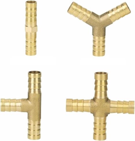 Pneumatic Components TBT-PZA Brass Tube Couplings Quick Plating Connectors For Quick Connection Of Pipe Couplings(10) in Saudi Arabia