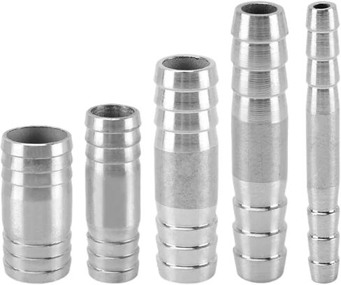 خرطوم بارب 304 موصلات ذيل الفولاذ المقاوم للصدأ 6 مم 8 مم 10 مم 12 مم T -Type type Type Cross Pipe Fitting Pagoda Tail Barb Connector (y type ، 34mm) in Saudi Arabia
