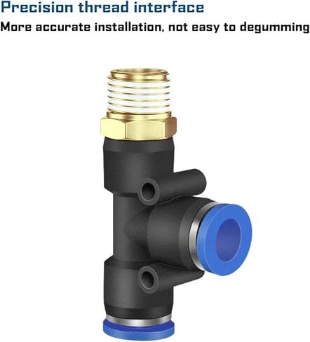 Pneumatic Air Connector Fitting PC PCF PB PD PL PLF PX PSL 4mm 6mm 8/10mm Thread 1/8 1/4 3/8 1/2 Hose Fittings(4-02,PSL) in Saudi Arabia