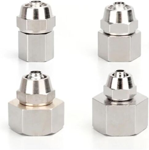 PCF pneumatic أنابيب الهواء تركيب المواد النحاسية 4/6/8/10/12/11/16 مم موصل أنبوب خرطوم سريع التركيب 1/8 "1/4" 3/8 "1/2" مؤشر ترابط (8 مم ، 1/8 ") in Saudi Arabia