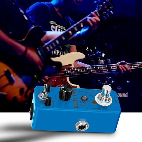 VSN Blues Drive Vintage Overdrive Guitar Effect Pedal & VSN Guitar Power Power Adapter in Saudi Arabia