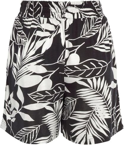 LASCANA Women's Printed Tie Waist Shorts in Saudi Arabia