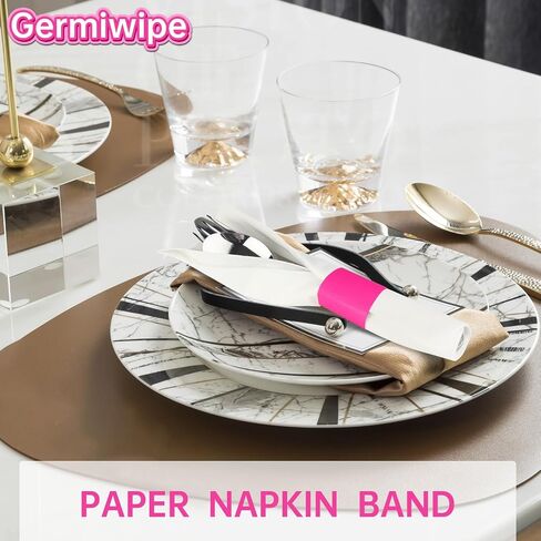 200 Pcs Cat Paw Print Paper Napkin Rings - (White/Black) Adorable Pet Decor for Party, Dinner & Cat Events NB-029 in Saudi Arabia