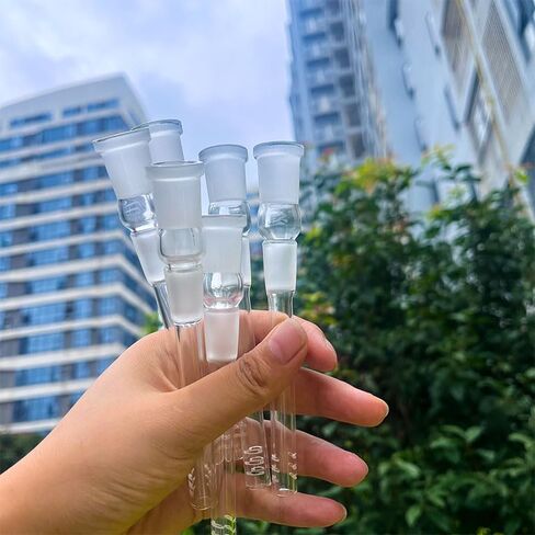 6pcs 14mm لأسفل مع الناشر - إكسسوارات قمع الزجاج وقضيب المحول للمنازل والمطابخ in Saudi Arabia