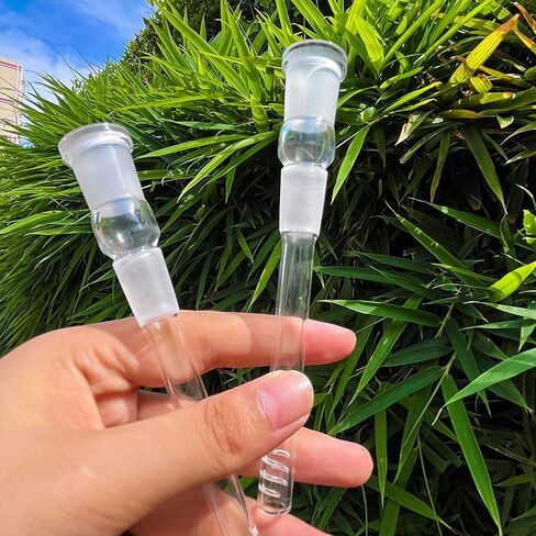 6pcs 14mm لأسفل مع الناشر - إكسسوارات قمع الزجاج وقضيب المحول للمنازل والمطابخ in Saudi Arabia