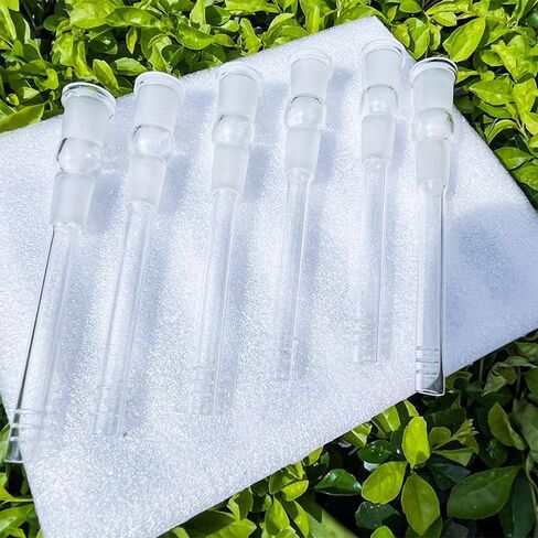 6pcs 14mm لأسفل مع الناشر - إكسسوارات قمع الزجاج وقضيب المحول للمنازل والمطابخ in Saudi Arabia