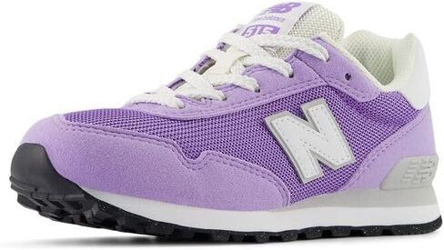 New Balance 515 V1 Lace-Up Sneaker, Lilac Glo/Violet Crush, 13.5 US Unisex Little Kid in Saudi Arabia