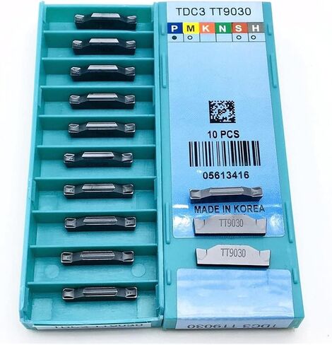 أداة Carbide TDC3 TT9030 TDC3 TT9080 شفرة كربيد الأصلي 3 مم CNC مخرطة الأدوات قطع الشفرة أداة قطع الأجزاء (الزاوية: TDC3 in Saudi Arabia