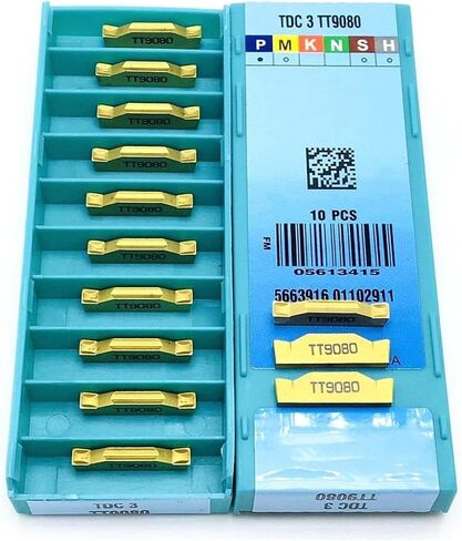أداة Carbide TDC3 TT9030 TDC3 TT9080 شفرة كربيد الأصلي 3 مم CNC مخرطة الأدوات قطع الشفرة أداة قطع الأجزاء (الزاوية: TDC3 in Saudi Arabia