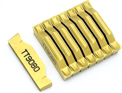 Carbide Tool Grooving Blade TDC3 TT9080 Turning Tool Blade Separation Grooving Carbide Lathe Parts Tool TDC3 (Angle : TDC3 TT9080, Shank Diameter : 10PCS(1box)) in Saudi Arabia