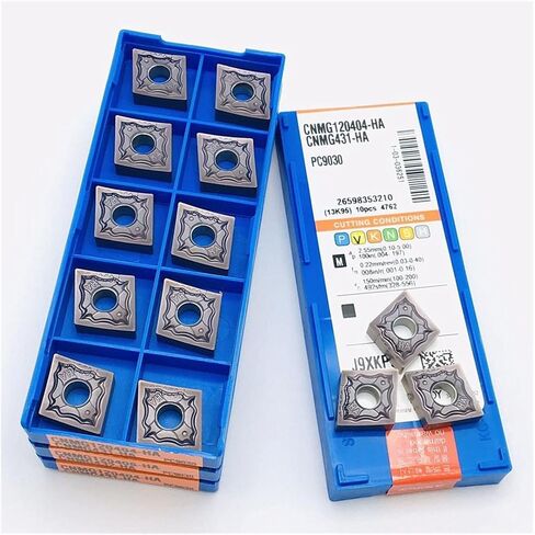 Carbide Tool CNMG120404 CNMG120408 HA PC9030 External Turning Tool 100% Original CNC Stainless Steel Carbide Blade CNMG120404 HA PC9030 in Saudi Arabia