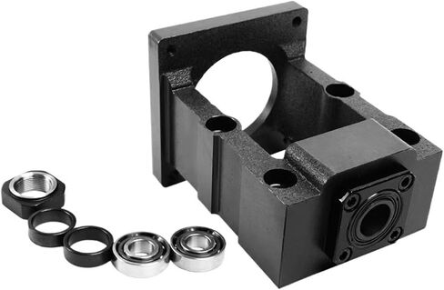 برغي الكرة الخطية الدقيقة الجزء C5 الكرة المسمار SFU2005 KIT نهاية الآلات+Ballnut+Nut Housing+C5 HM15-86+BF15 End Support+Coupler RM2005 Ball Ball (650mm) in Saudi Arabia