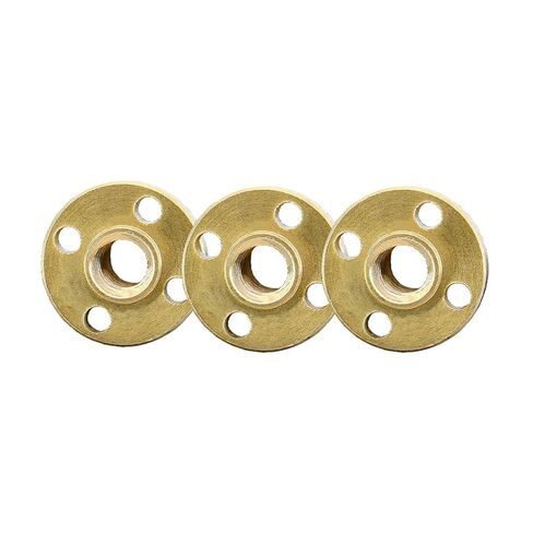 برغي الكرة المعدنية صامدة 1PC 100 مم-550 مم T12 من الفولاذ المقاوم للصدأ المسمار شبه المنحرف المسمار مع الجوز النحاسي (250 مم) in Kuwait