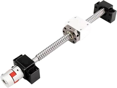 Linear Motion Ball Screw Precision Part 25mm Ball Screw SFU2505 End Machined + RM2505 Ball Nut + DSG25H Nut Housing+BK20 BF20 End Support+ Coupler(594mm) in Saudi Arabia