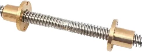 Double nut Ball Screw Control Machine 1pcs 304 Stainless Steel T25 Lead Screw Right-Left Length 100-1000mm OD 25mm Lead 5mm with Nut for 3D Printer Part(100mm) in Saudi Arabia