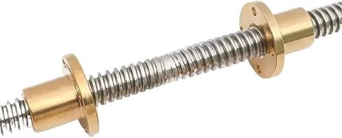 Double nut Ball Screw Control Machine 1pcs 304 Stainless Steel T25 Lead Screw Right-Left Length 100-1000mm OD 25mm Lead 5mm with Nut for 3D Printer Part(100mm) in Saudi Arabia