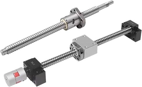 Linear Motion Ball Screw Precision Part HR20 Square Linear Guide Rail 2pcs HGR20+Block HGH20CA +Ball Screw SFU1605 Ball Screw+BKBF12 Linear Actuator(350mm) in Saudi Arabia