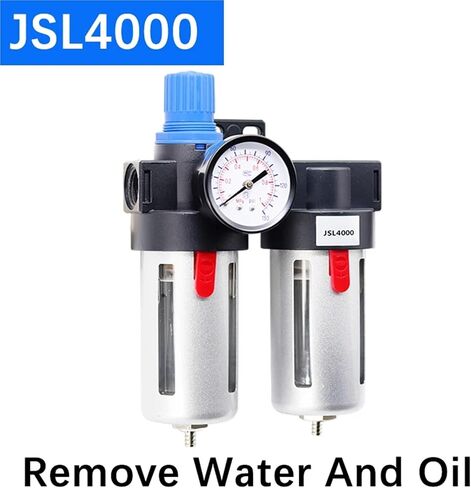 1 Set JSL4000 Air Compressor Oil-Water Separator Filter Air Pump Spray Paint Water and Oil Dedusting Spray Gun(JSL4000) in Saudi Arabia