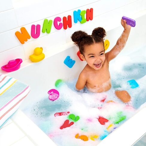 Munchkin® Learn™ Bath Letters and Numbers 36pc Toddler Bath Toy in Saudi Arabia