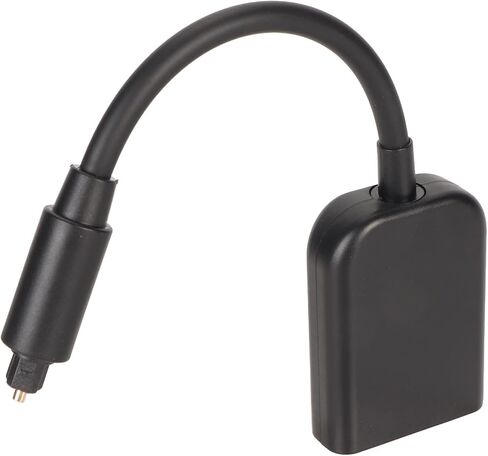 Keenso Digital Optical Cable Splitter 1 in 2 Out Male to Female Sound Adapter for DVD, Household Use in Saudi Arabia