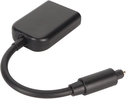 Keenso Digital Optical Cable Splitter 1 in 2 Out Male to Female Sound Adapter for DVD, Household Use in Saudi Arabia