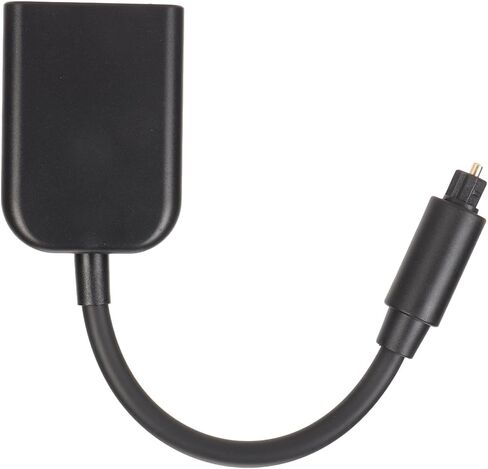 Keenso Digital Optical Cable Splitter 1 in 2 Out Male to Female Sound Adapter for DVD, Household Use in Saudi Arabia
