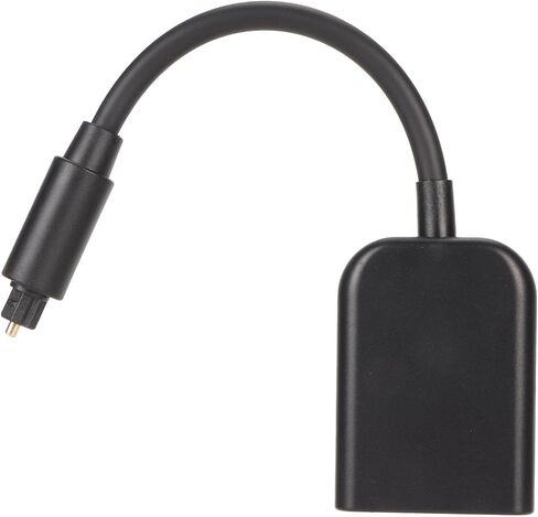 Keenso Digital Optical Cable Splitter 1 in 2 Out Male to Female Sound Adapter for DVD, Household Use in Saudi Arabia